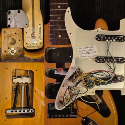 Fender American Deluxe Series Stratocaster 60th Anniversary  2006 - Amber ☆VIDEO☆ image 20