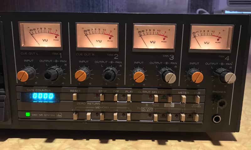 Tascam 234 Syncaset Four Track Cassette Deck Recorder image 1