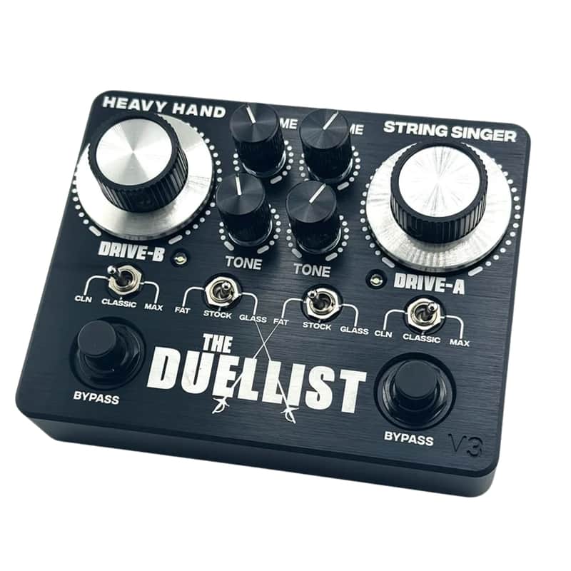 King Tone Guitar The Duellist V3 with External Dip Switches