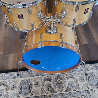 Premier Elite 5 Piece Drumkit 1970s Natural image 5