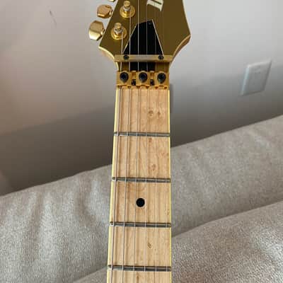 Ibanez Prestige RG657AHM-GDF 2018 - Gold Flat image 5