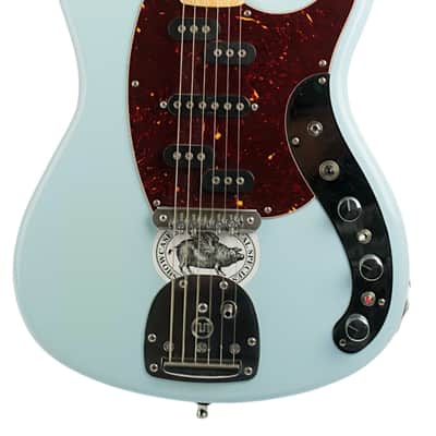 2020 G&L CLF Research Espada Sonic Blue #CLF2003171 image 3