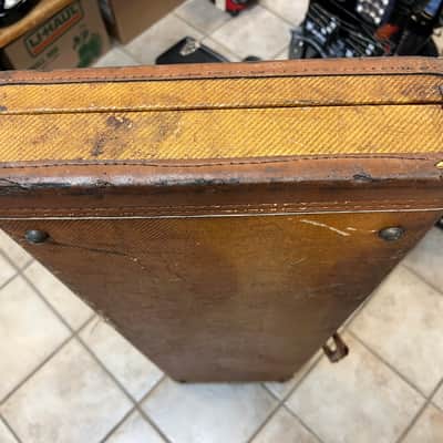1956 Fender Tweed Precision Bass Case image 6