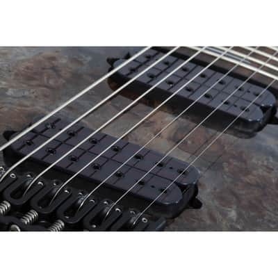 Schecter Omen Elite-7 Multiscale 7-string Electric Guitar - Charcoal image 11
