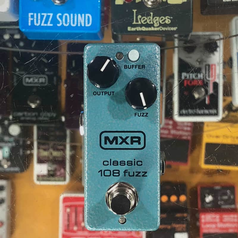 MXR M296 Classic 108 Fuzz Mini 2023 - Teal image 1