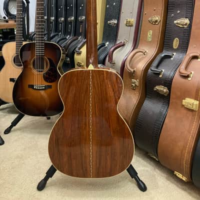 Bourgeois OM Custom - Italian Spruce / Peruvian Rosewood / Hot Hide Glue image 2