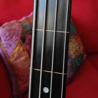 Aria SB1000 Bass Fretless Prior Owner John Taylor of Duran Duran / also like Cliff Burton model image 17