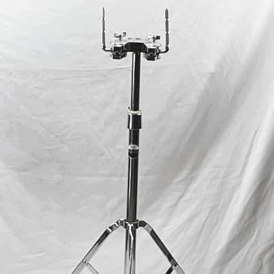 Ludwig LC-342-TSR Classic Rocker Double Tom Stand Vintage 80s Blk/Wht Label  - LRDTS-701 image 1