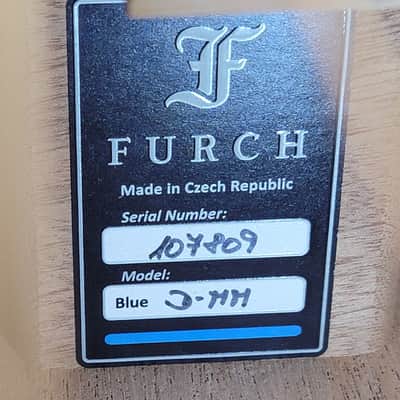 Furch Blue D-MM 2024 Dreadnought Solid/Solid, Dlx Bag, Free Shipping! image 14