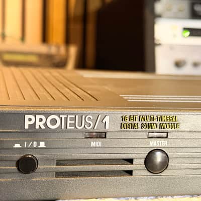 E-MU Systems Proteus/1 Rackmount 32-Voice Sampler Module 1989 - Black image 2