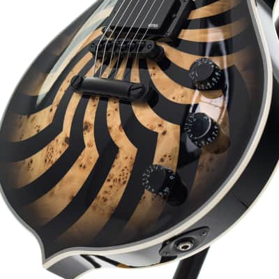 Wylde Audio Odin Grail 2026 Buzzsaw Charcoal Burst 4228gr image 6