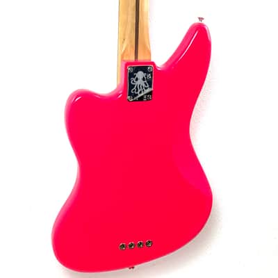 Fender Mark Hoppus Signature Jaguar Bass - Hot Pink image 10