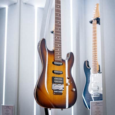 Schecter USA Custom CET Flame Maple image 1
