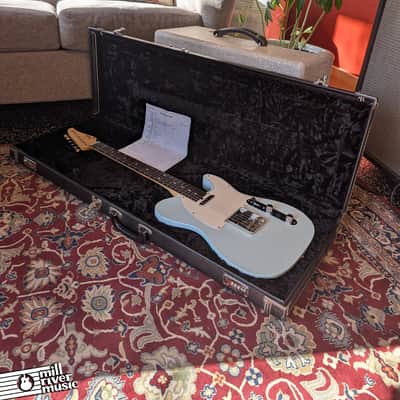 Suhr Classic T SSC Sonic Blue with G&G Case -Used image 8