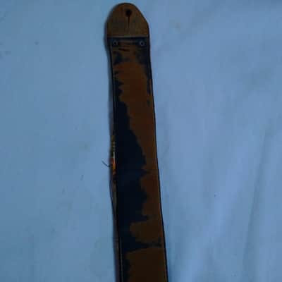 FENDER , GIBSON ERIC CLAPTONS ORIGINAL GUITAR STRAP 1970s Swirl image 9
