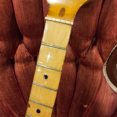 1971 Fender Stratocaster 4 bolt neck Natural complete with tuners image 3