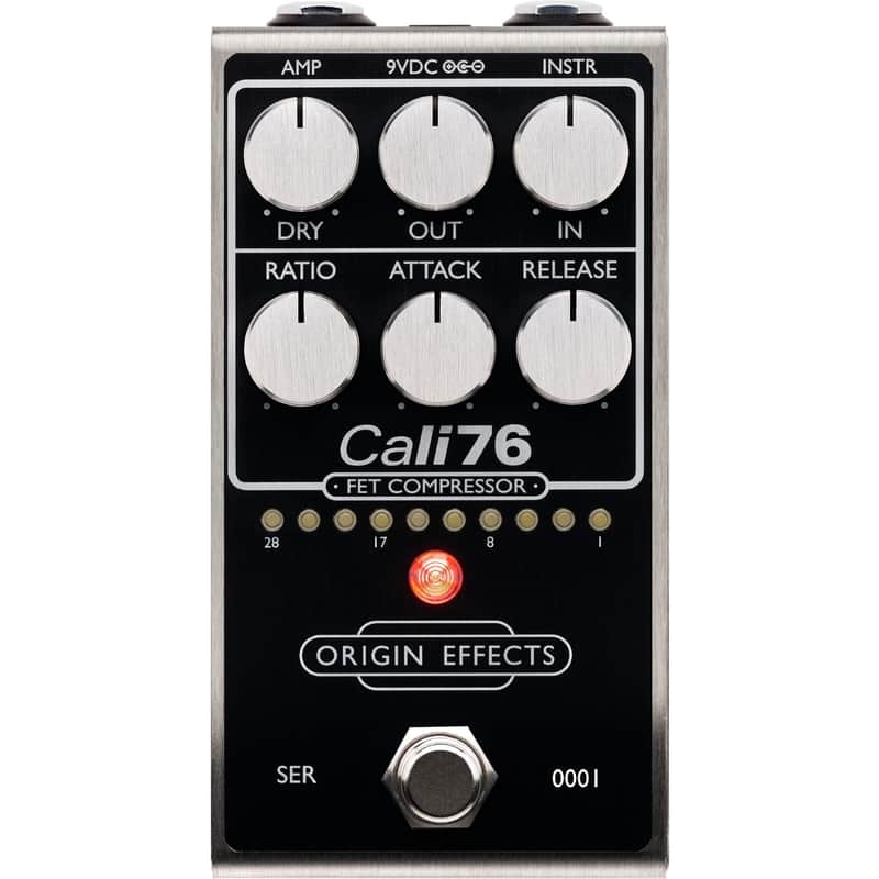 Origin Effects Cali76 V2 FET Compressor Pedal, Black image 1