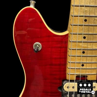 Peavey EVH Wolfgang with Floyd Rose - Transparent Red - x11340 image 5