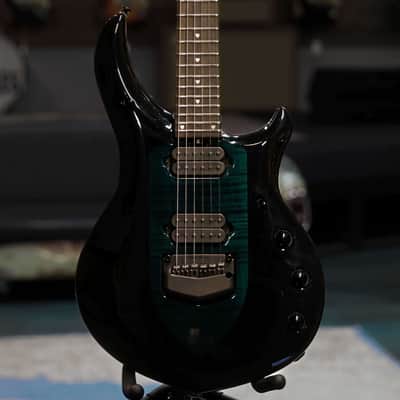 Ernie Ball Music Man Majesty 6 Emerald Sky MO17049 image 1
