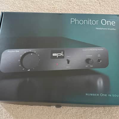 SPL Phonitor One Headphone Amplifier 2021 - Present - Black image 1