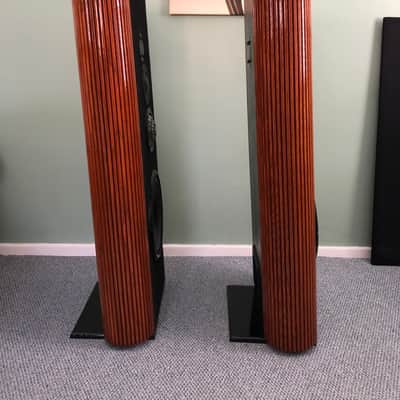 Infinity Kappa 8 Vintage Speakers ~FULLY RESTORED~ Piano Finish ! LOOK ! image 11
