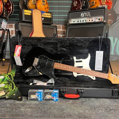 Fender American Standard Stratocaster Shawbucker HSS Black 2016 Modified image 2