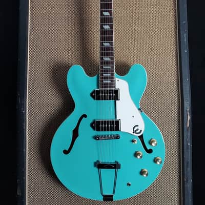Epiphone Casino TQ 1996 Rare Turquoise Peerless Factory Super Clean (A-49) image 2