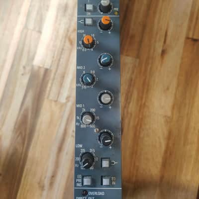Neve V66 mono desk channel  1991 - Blue image 2