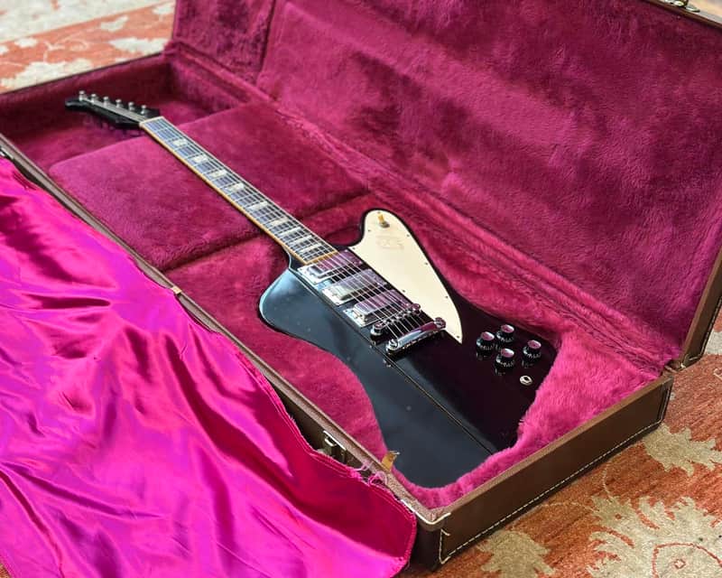 1996 Gibson Firebird Electric Guitar w/OHSC - Black (Top Refin