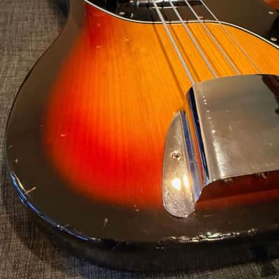 Fender Telecaster Bass with Maple Fretboard-1978-Sunburst image 4