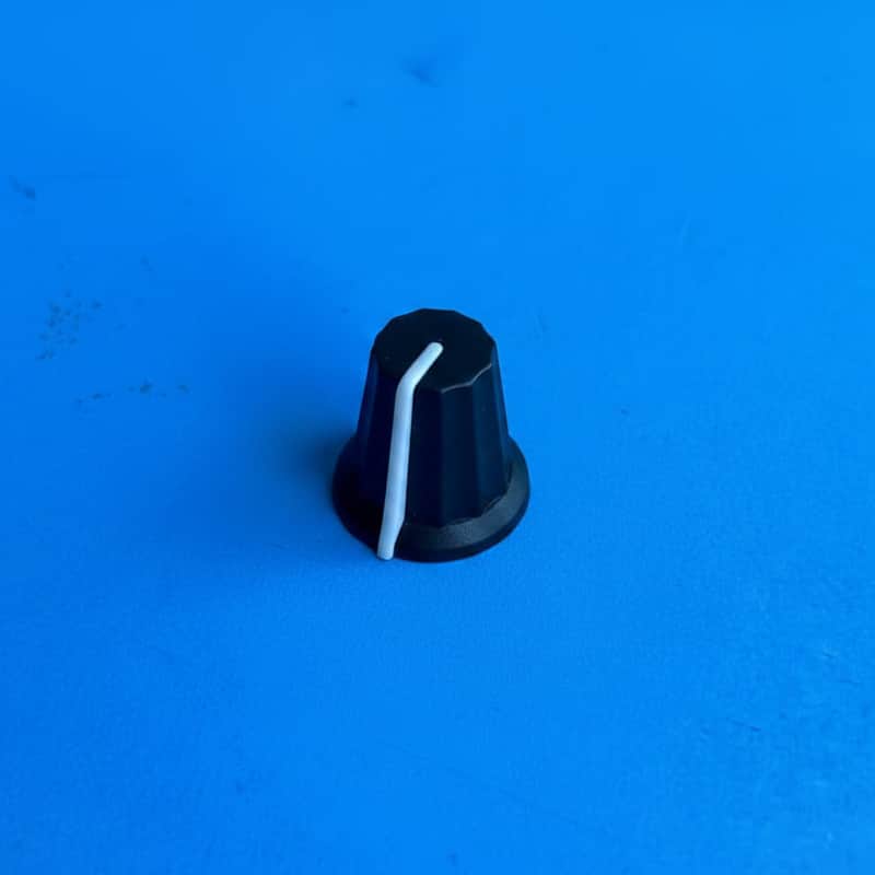 Ibanez IBZ15B Bass Guitar Amplifier Part: Black Volume Knob Cap Cover [17mm] image 1