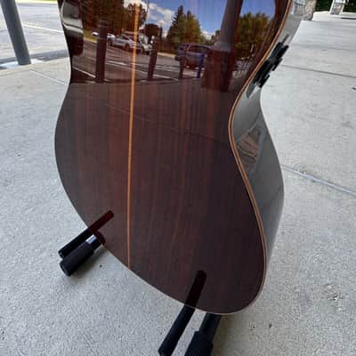 Yamaha AC5R Acoustic Electric Guitar w/Hard Shell Case - Solid Spruce Top and Solid Rosewood Back and Sides image 4