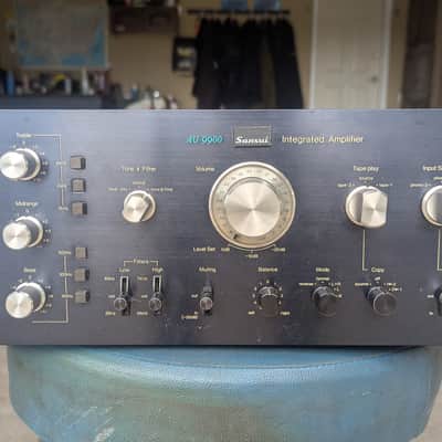 Sansui AU-919 Integrated Amp TU-919 Quartz Tuner image 7