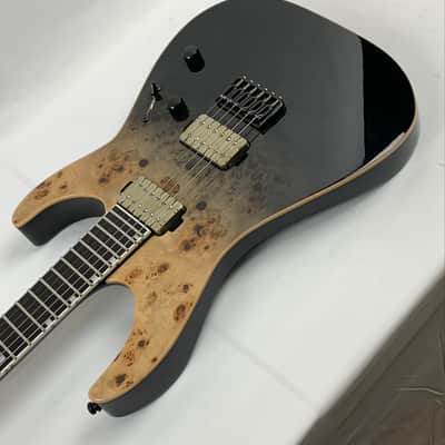 ESP E-II M-II NT Black Natural Fade Electric Guitar + Case B-Stock MIJ MII M2 image 10