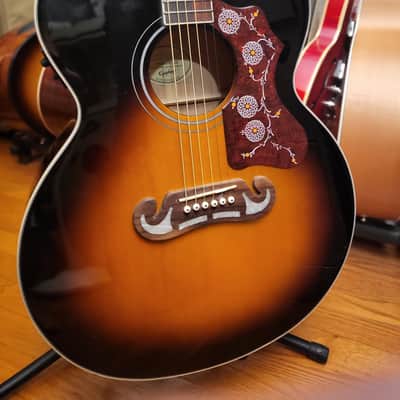 Epiphone J-200 Studio EC Acoustic Electric Guitar image 4