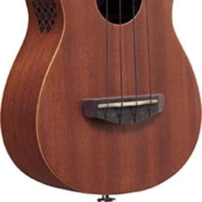 Ibanez UKS100OPN Sapele Soprano Ukulele Pack, Open Pore Natural image 2