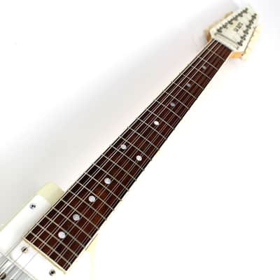 Vintage 1967 La Baye 2x4 12-String Electric Guitar White Finish image 10