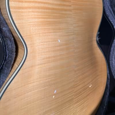D'Angelico Excel EXL-1 Hollow Body Archtop with Rosewood Fretboard 2010s - Natural-Tint image 12