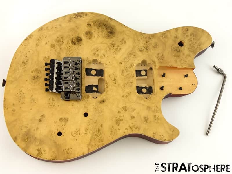 EVH Eddie Van Halen Wolfgang Standard BODY + HARDWARE Floyd Rose Bound Natural image 1