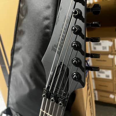 Ibanez Iron Label Xiphos Electric Guitar - Black Flat image 4