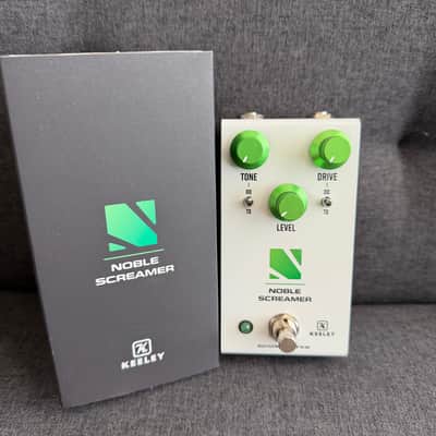 Keeley Noble Screamer Limited Edition - Reverb Exclusive 2024 - Overcast White image 2