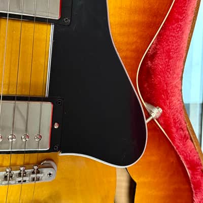 Gibson ES-335 Figured Semi-hollowbody Electric Guitar - Iced Tea, 2023 image 4