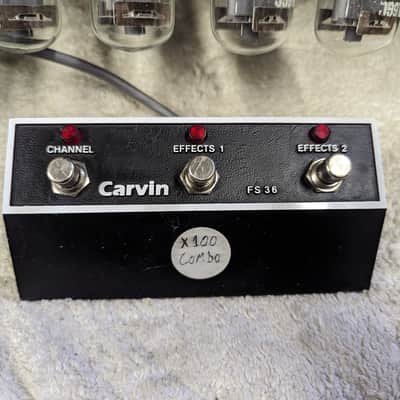 Time Capsule! 1985 Carvin X100 Tube 100 Watt 12" Guitar Combo Amplifier - Looks Spectacular - Sounds Amazing! image 17