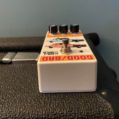 Pine-Box Customs Good / Bad Fuzz 2022 - Present - White / Orange image 2