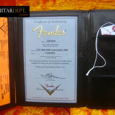 ♚ AS NEW ♚2022 FENDER Custom Shop '59 Journeyman Relic 250K JAZZMASTER ♚SUPER FADED SHELL PINK !♚Handwounds♚FAT C♚RSD image 5