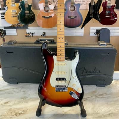 Fender American Ultra Stratocaster HSS with Maple Fretboard Ultraburst image 2