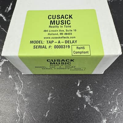 Cusack Music Tap-A-Delay 2010s - Purple SN319 image 2
