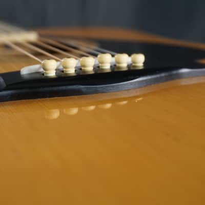Yamaha FG-200D Japan Acoustic Guitar image 12