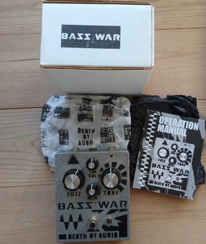 Death By Audio Bass War 2024 - Present - Silver / Black image 1