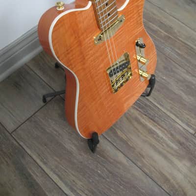 Logan Special flame maple, top bound, Swamp ash body, All nitro. 2026 - Gloss nitro finish image 3